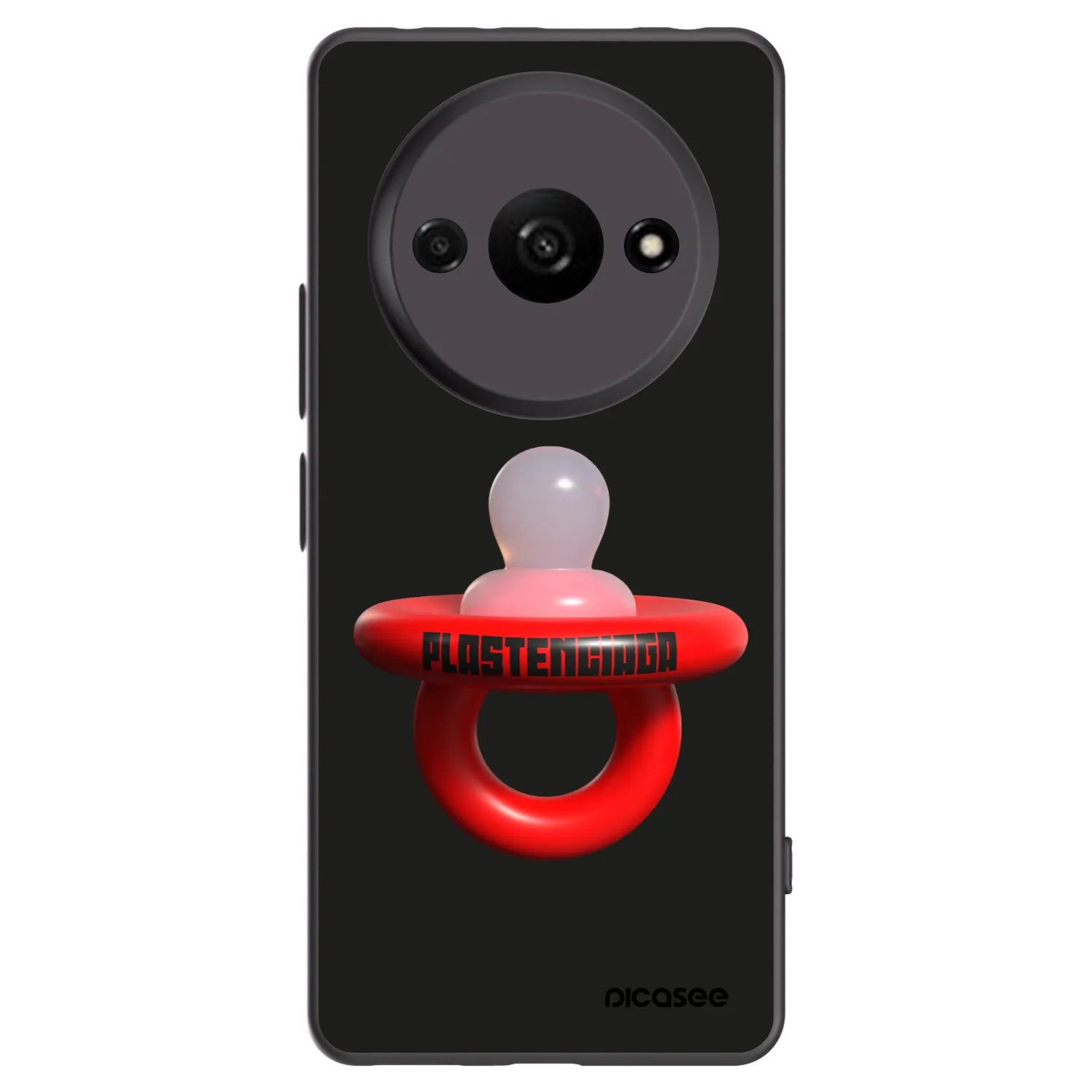 Picasee fekete szilikon tok az alábbi mobiltelefonokra Xiaomi Redmi A3 - Le Dudel