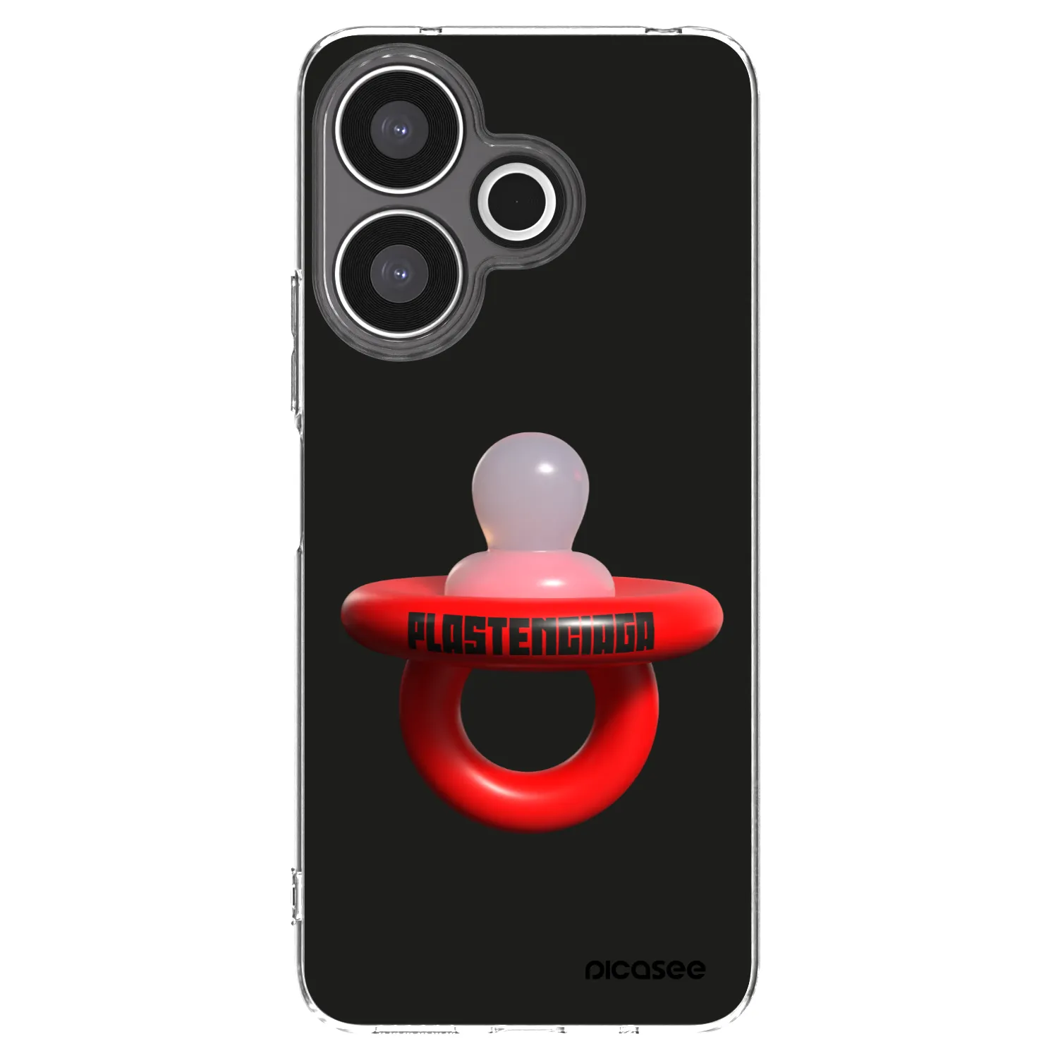 Picasee átlátszó szilikon tok az alábbi mobiltelefonokra Xiaomi Redmi 13 4G - Le Dudel