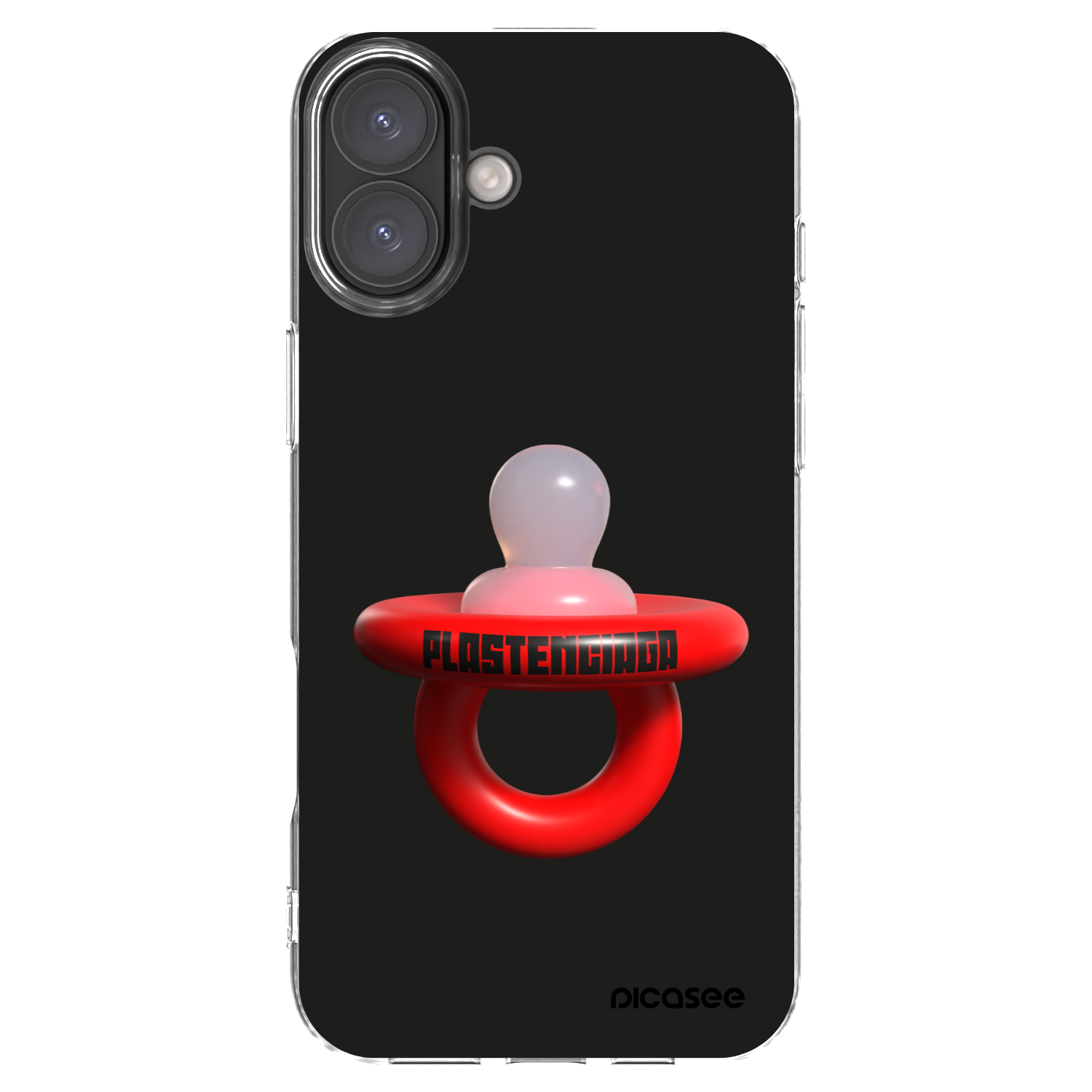 Picasee átlátszó szilikon tok az alábbi mobiltelefonokra Apple iPhone 16 Plus - Le Dudel
