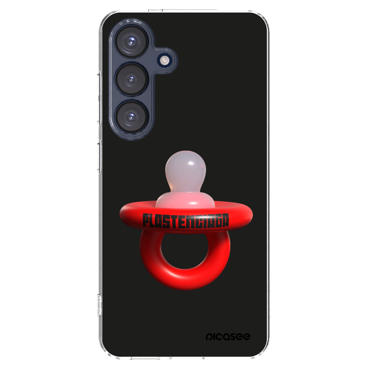 Picasee átlátszó szilikon tok az alábbi mobiltelefonokra Samsung Galaxy S25 5G - Le Dudel