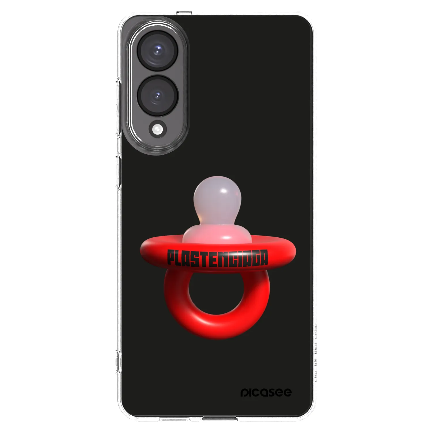 Picasee átlátszó szilikon tok az alábbi mobiltelefonokra Samsung Galaxy S25 Edge 5G - Le Dudel