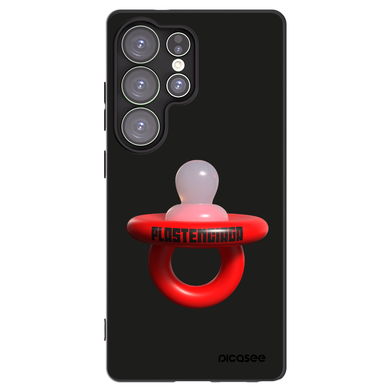 Picasee fekete szilikon tok az alábbi mobiltelefonokra Samsung Galaxy S25 Ultra 5G - Le Dudel