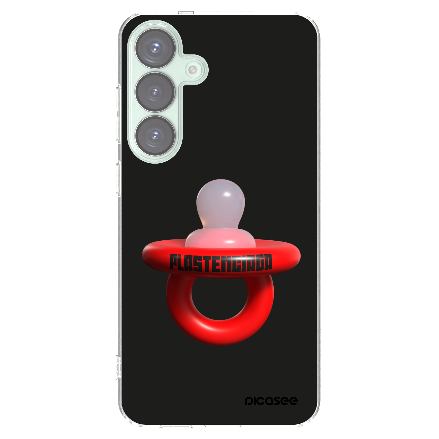 Picasee átlátszó szilikon tok az alábbi mobiltelefonokra Samsung Galaxy S25+ 5G - Le Dudel