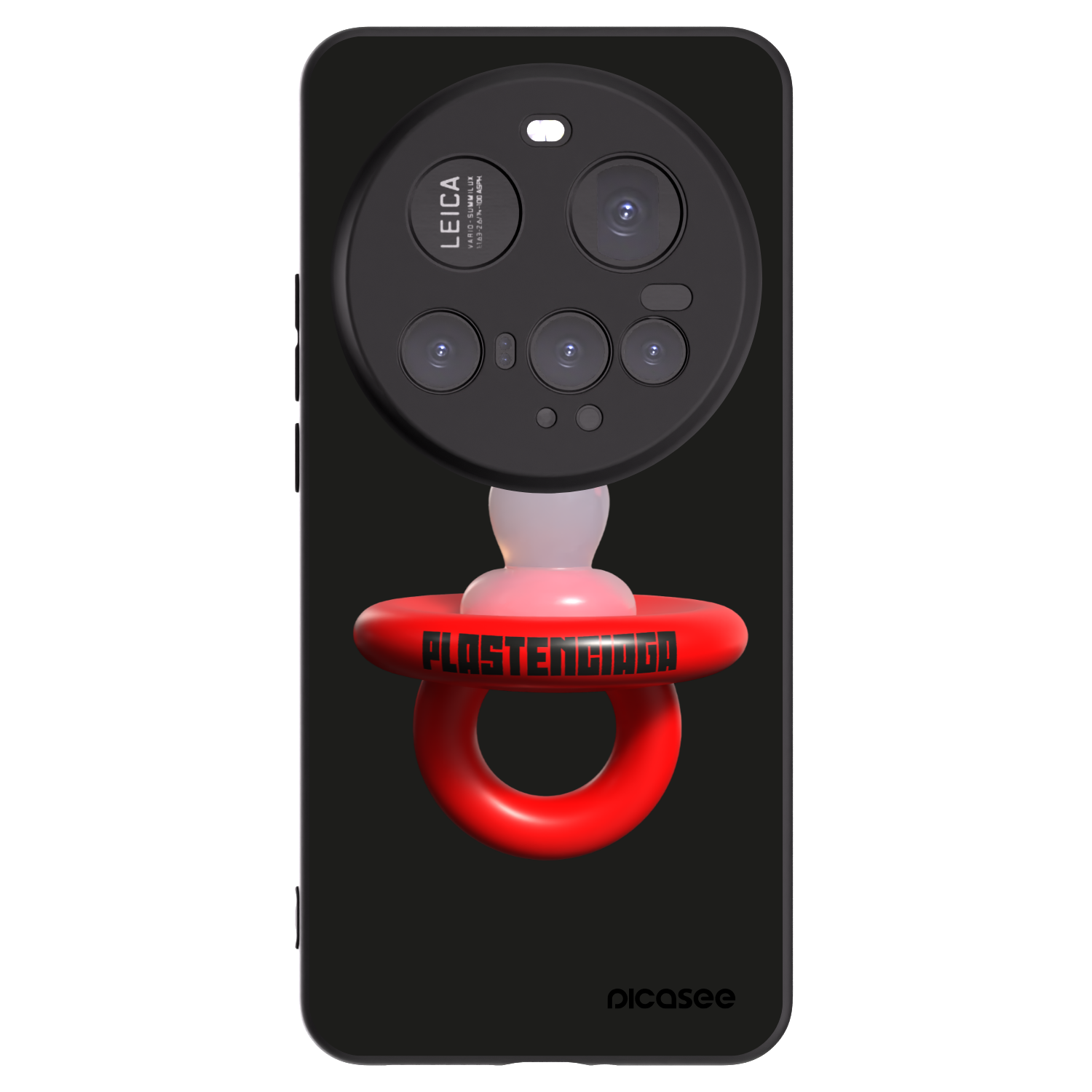 Picasee fekete szilikon tok az alábbi mobiltelefonokra Xiaomi 15 Ultra - Le Dudel