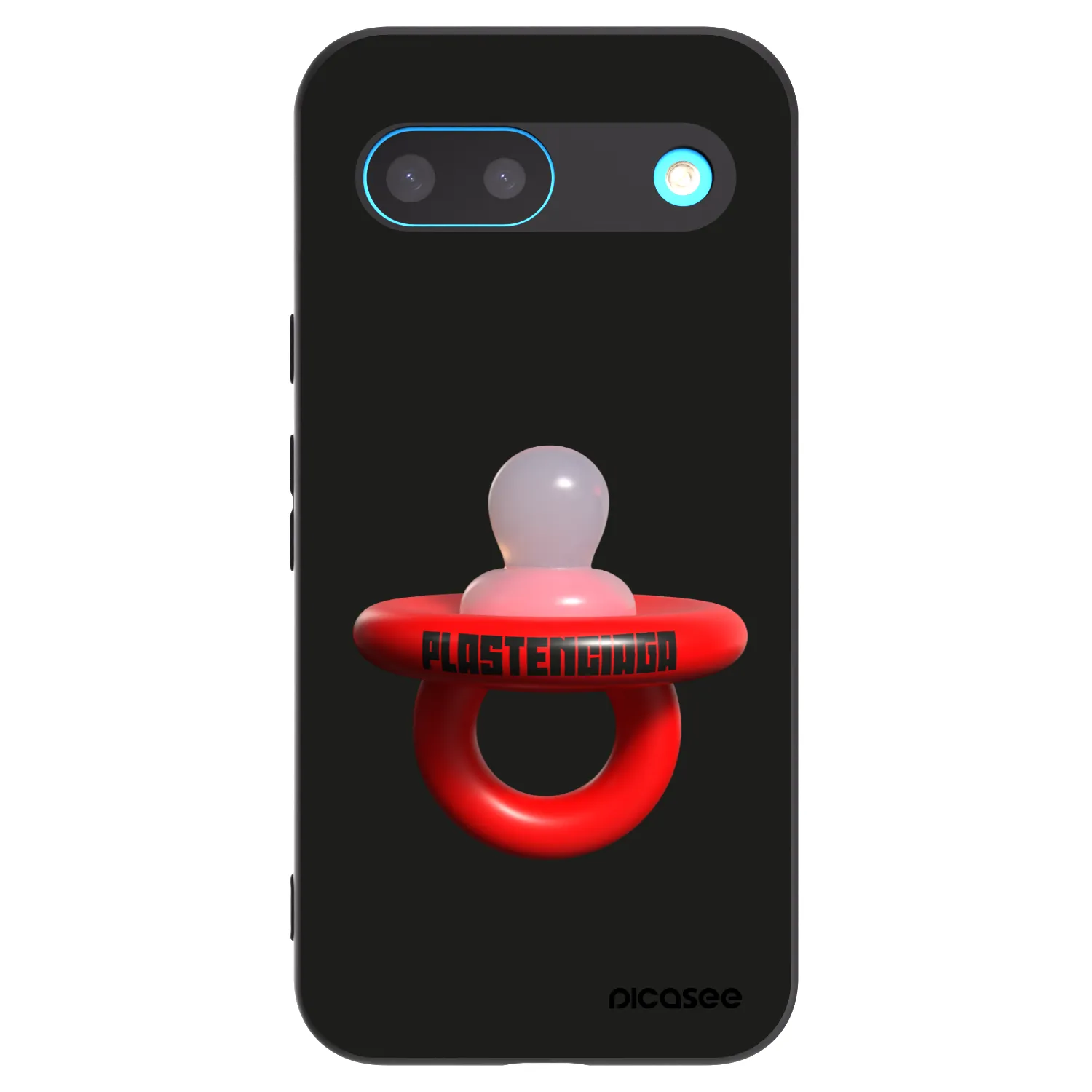 Picasee fekete szilikon tok az alábbi mobiltelefonokra Google Pixel 8 - Le Dudel