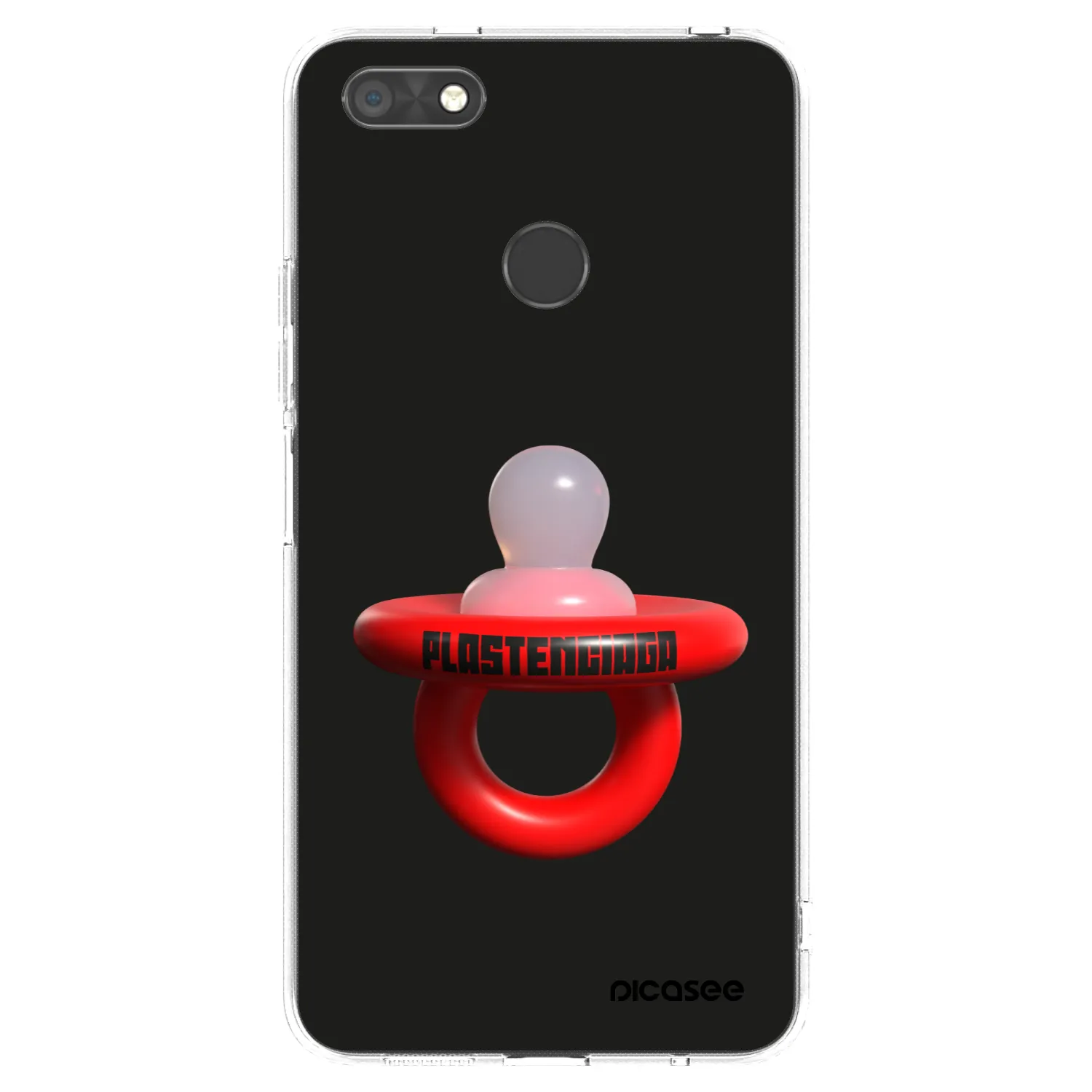 Picasee átlátszó szilikon tok az alábbi mobiltelefonokra Huawei P9 Lite Mini - Le Dudel