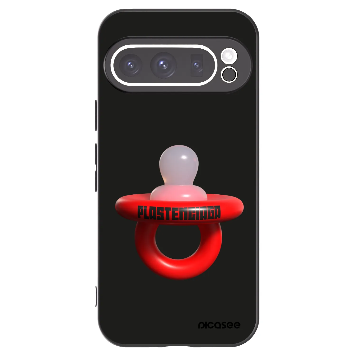 Picasee fekete szilikon tok az alábbi mobiltelefonokra Google Pixel 9 Pro - Le Dudel