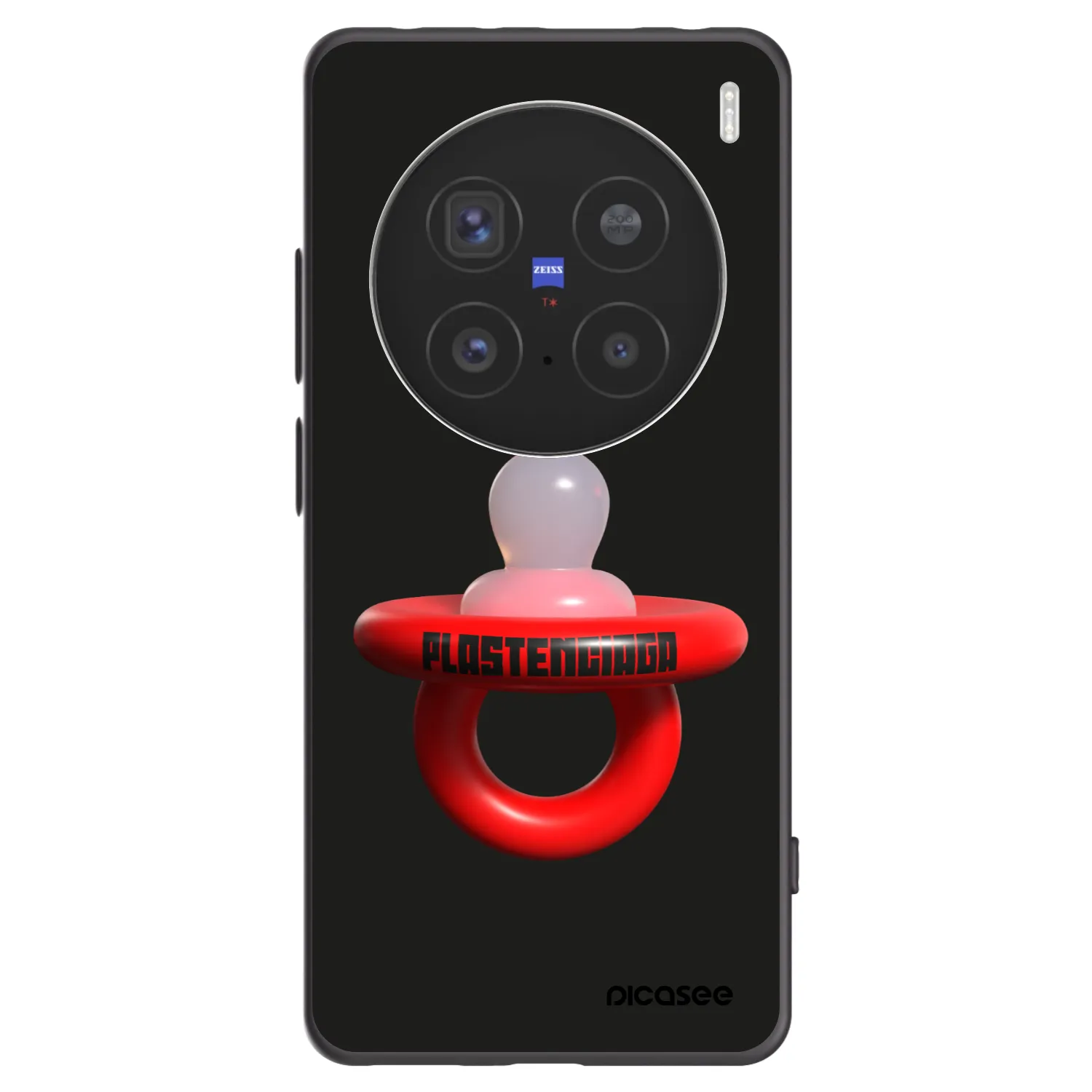 Picasee fekete szilikon tok az alábbi mobiltelefonokra Vivo X200 Pro - Le Dudel