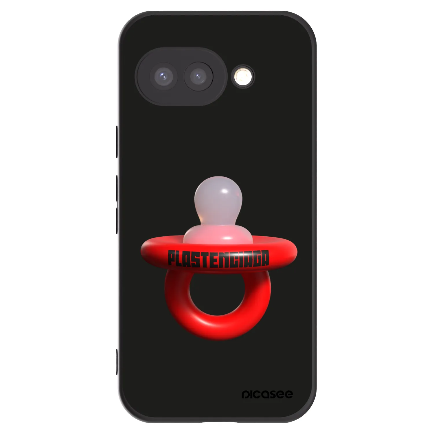 Picasee fekete szilikon tok az alábbi mobiltelefonokra Google Pixel 9a - Le Dudel