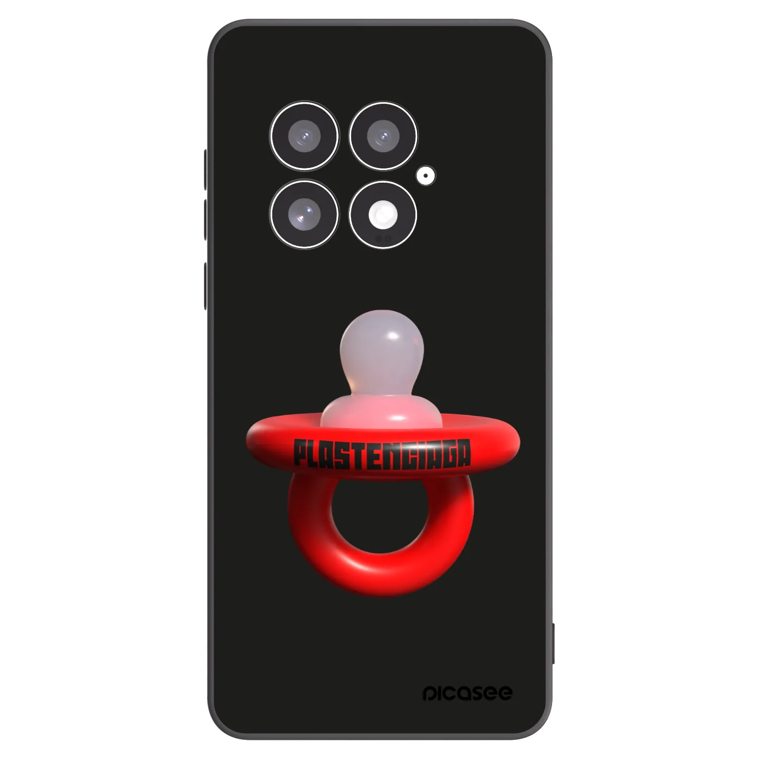 Picasee fekete szilikon tok az alábbi mobiltelefonokra OnePlus 13 5G - Le Dudel