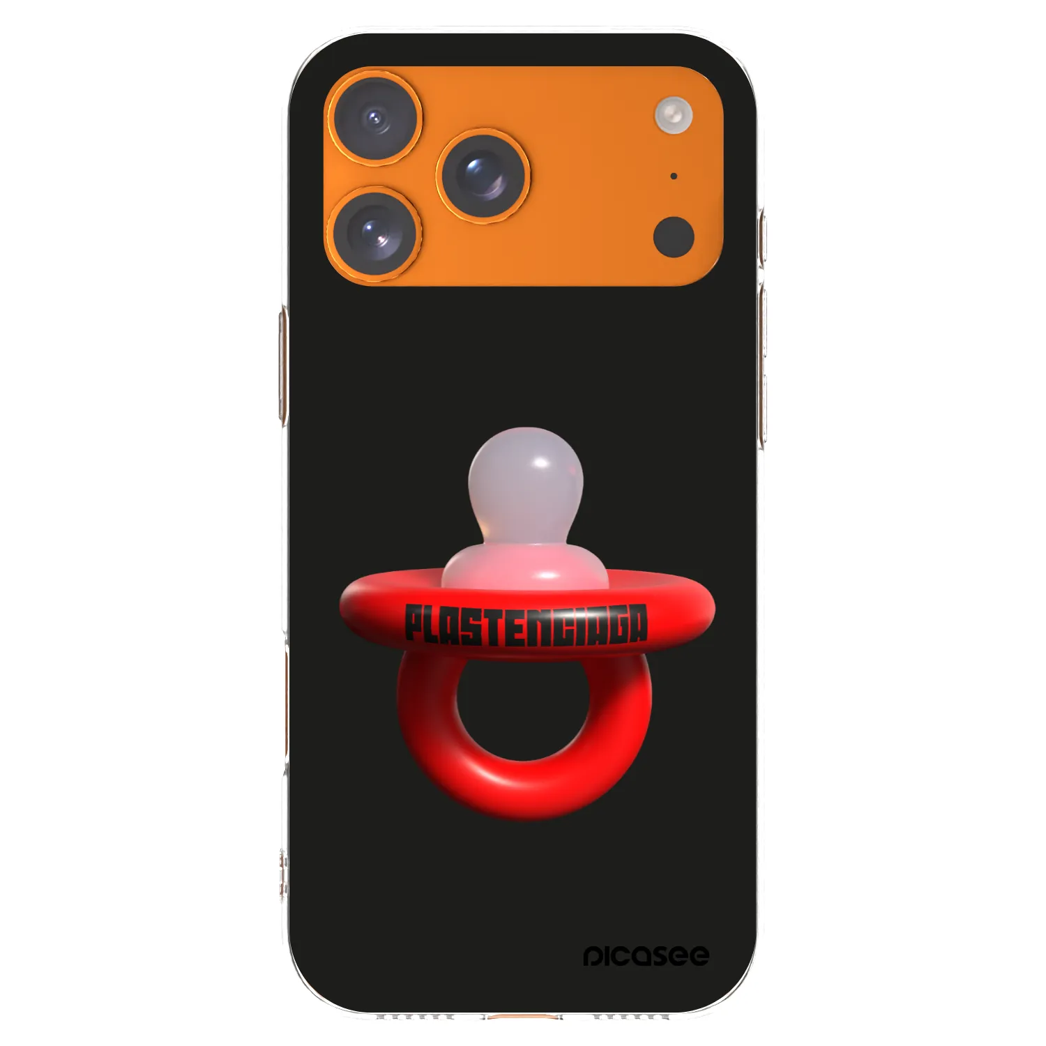 Picasee átlátszó szilikon tok az alábbi mobiltelefonokra Apple iPhone 17 Pro Max - Le Dudel