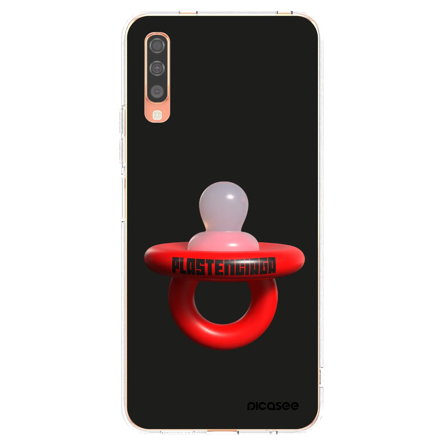 Picasee átlátszó szilikon tok az alábbi mobiltelefonokra Samsung Galaxy A70 A705F - Le Dudel