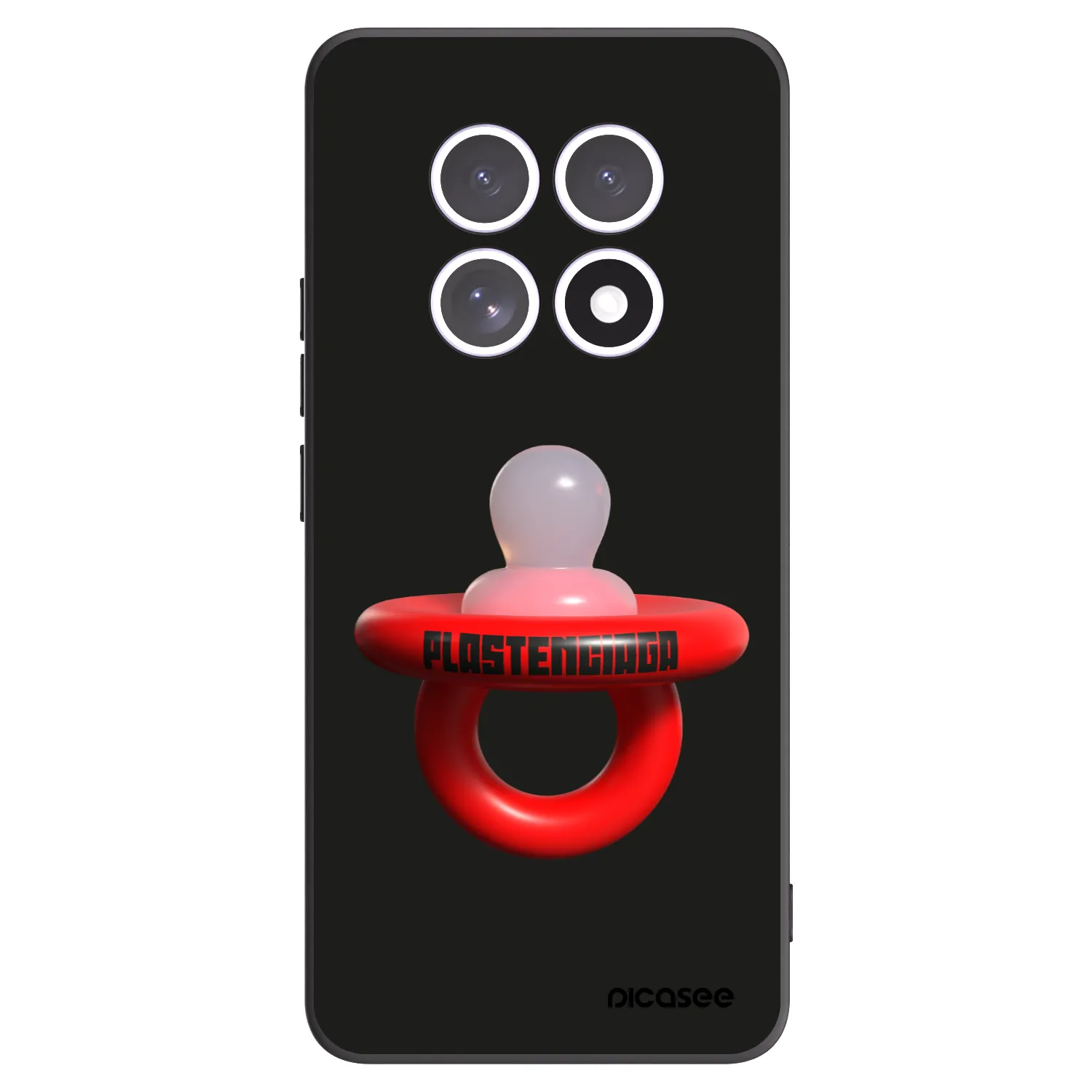 Picasee fekete szilikon tok az alábbi mobiltelefonokra Xiaomi Redmi Note 15 - Le Dudel