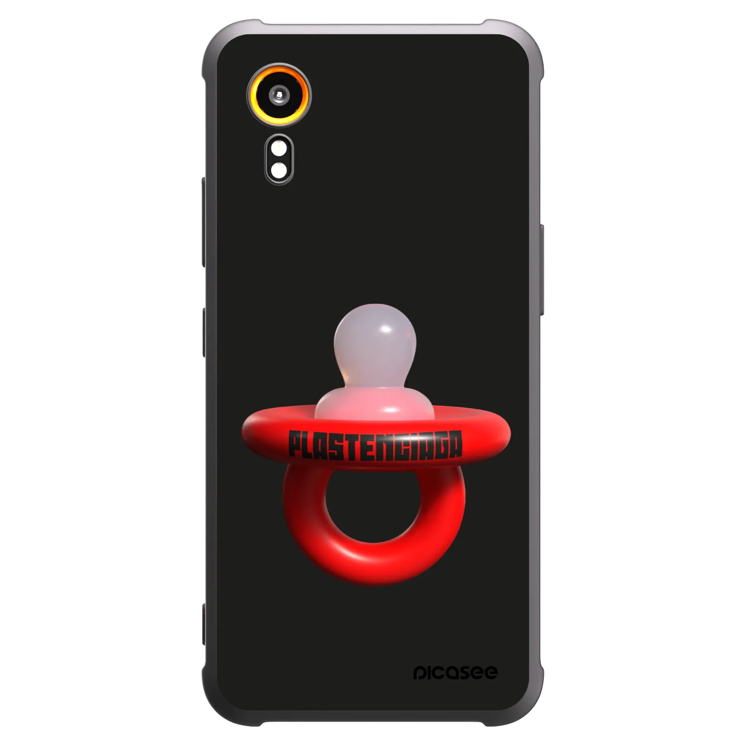 Picasee fekete szilikon tok az alábbi mobiltelefonokra Samsung Galaxy Xcover 7 - Le Dudel