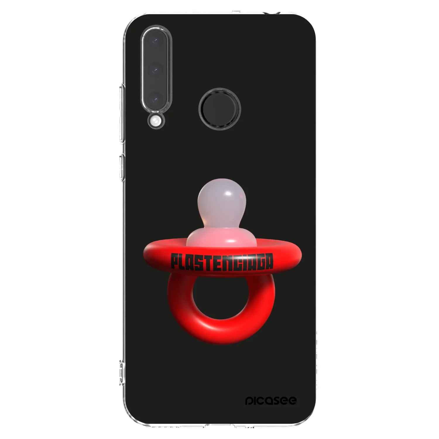 Picasee átlátszó szilikon tok az alábbi mobiltelefonokra Honor 20 Lite - Le Dudel