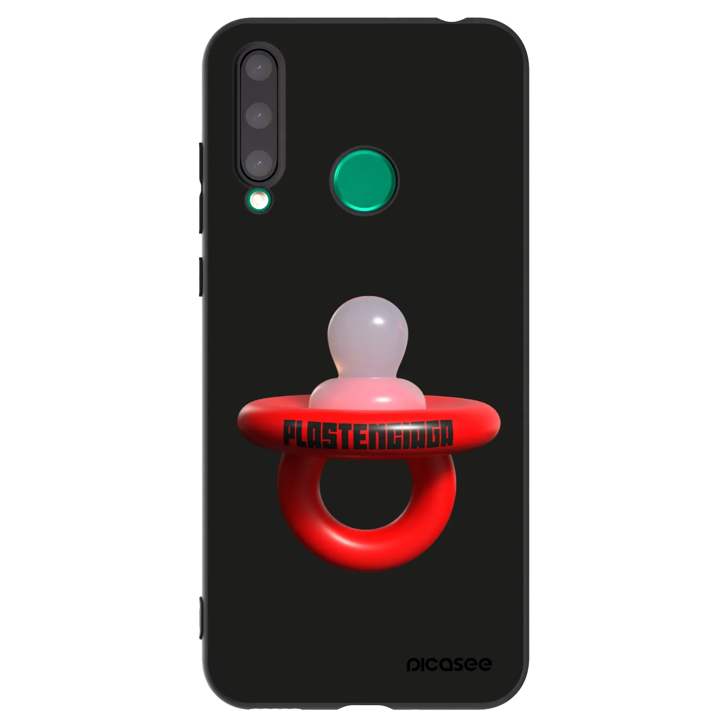 Picasee fekete szilikon tok az alábbi mobiltelefonokra Honor 20 Lite - Le Dudel