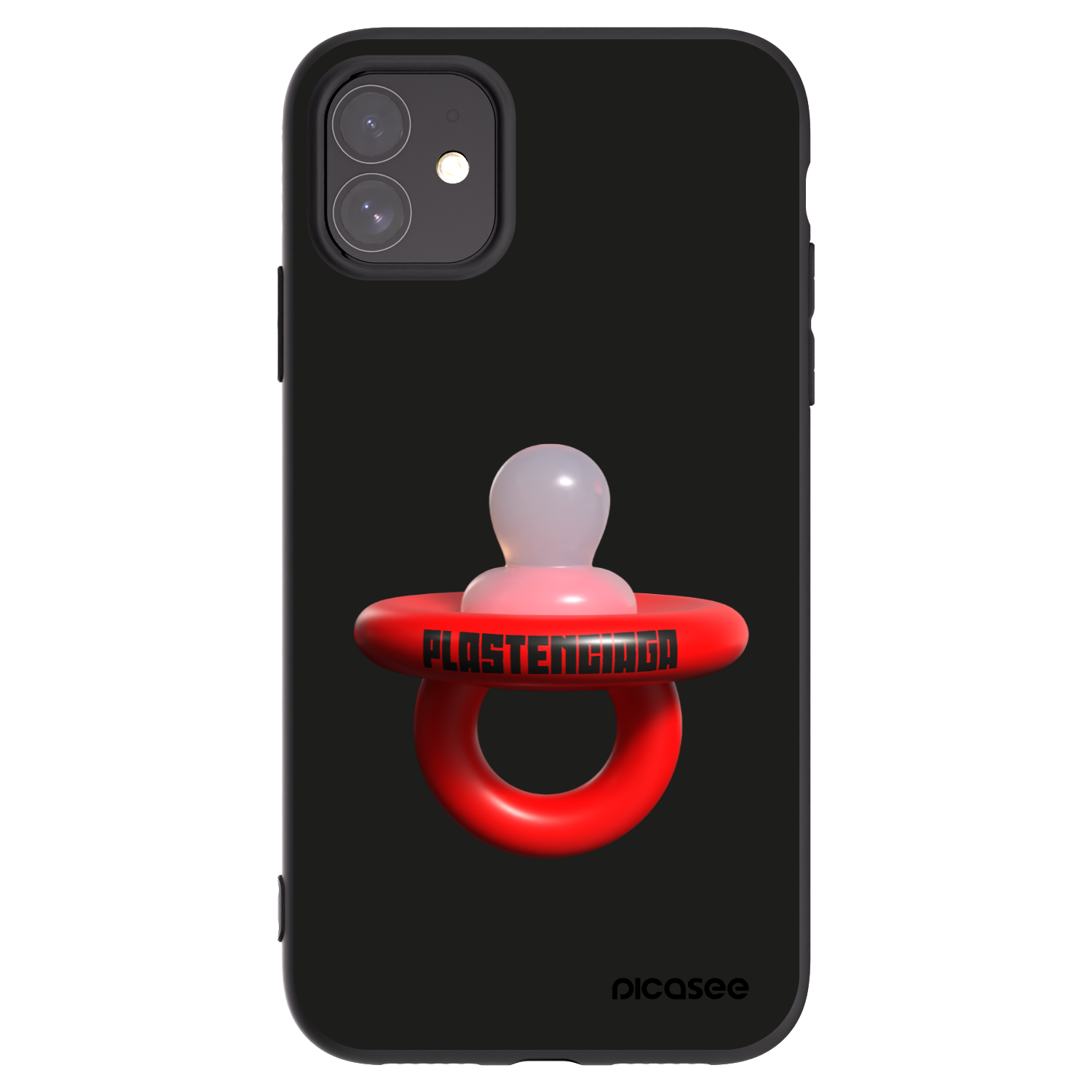 Picasee fekete szilikon tok az alábbi mobiltelefonokra Apple iPhone 11 - Le Dudel
