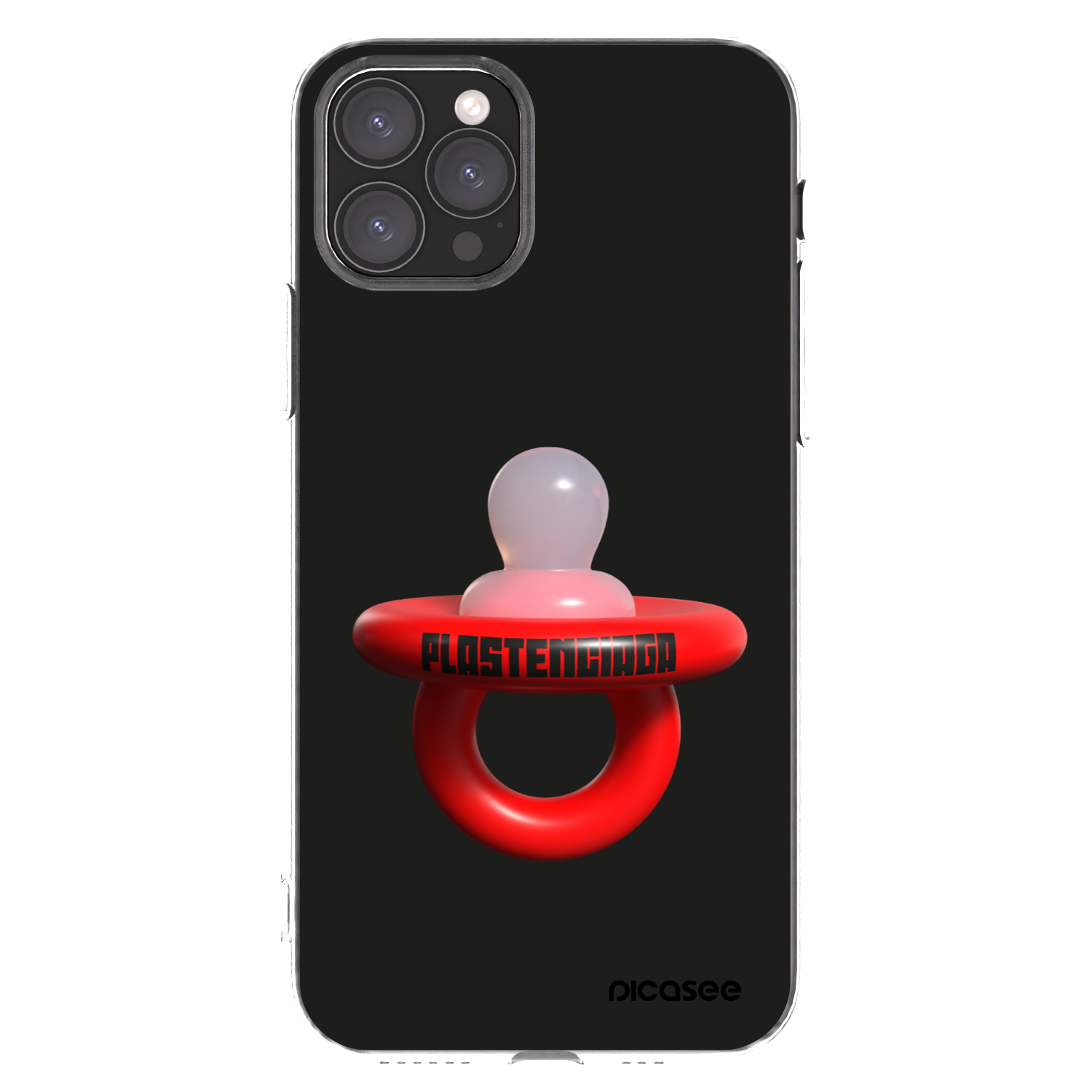 Picasee átlátszó szilikon tok az alábbi mobiltelefonokra Apple iPhone 11 Pro - Le Dudel