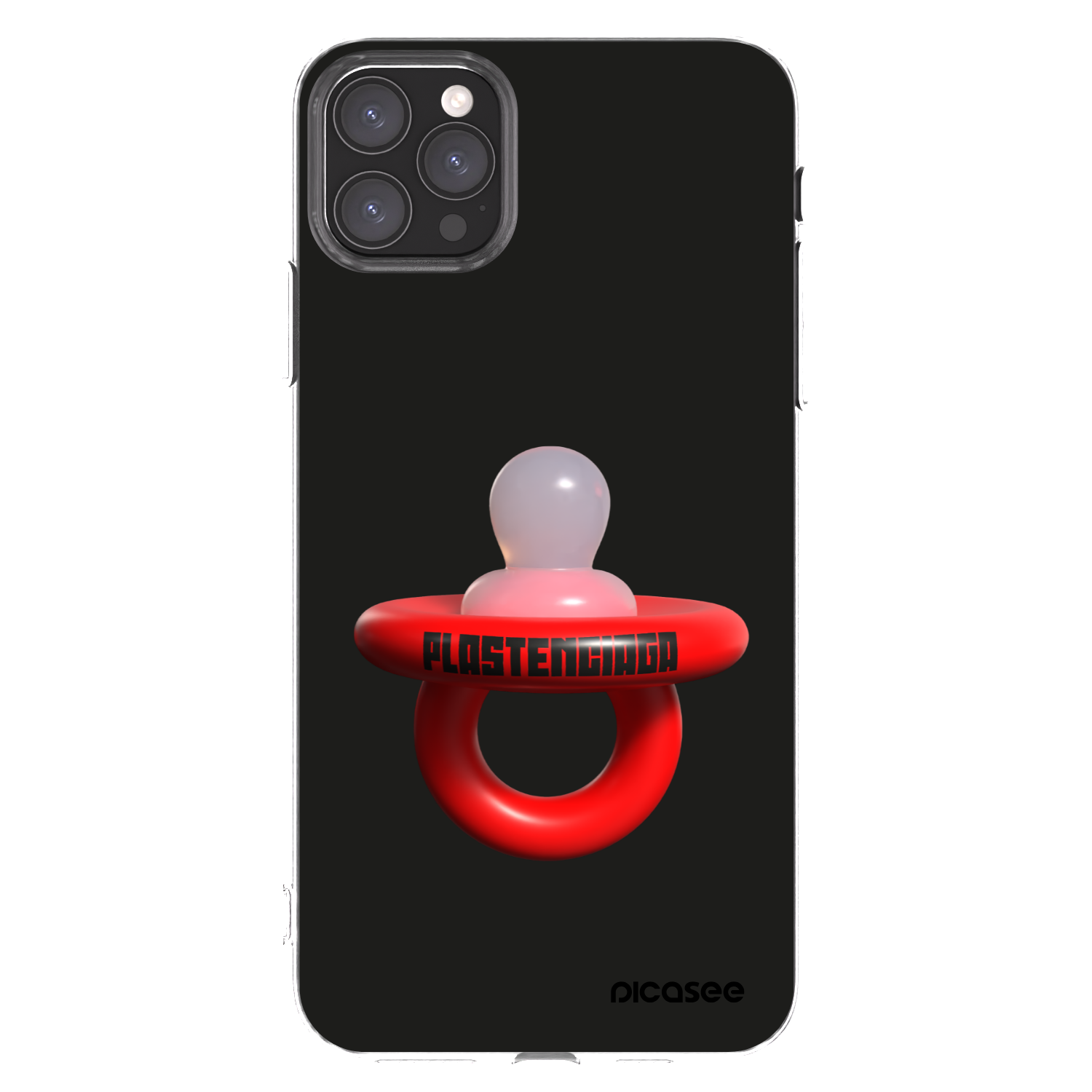 Picasee átlátszó szilikon tok az alábbi mobiltelefonokra Apple iPhone 11 Pro Max - Le Dudel