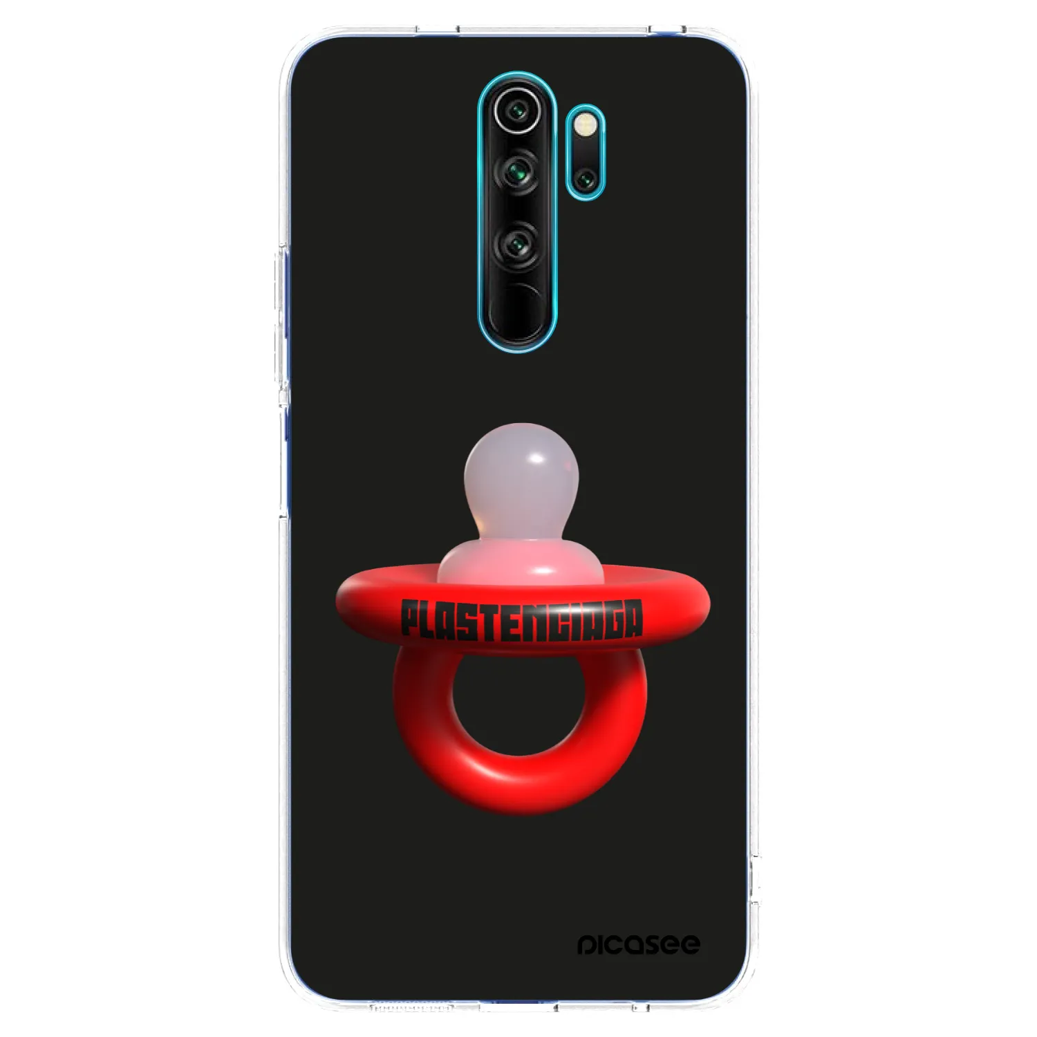 Picasee átlátszó szilikon tok az alábbi mobiltelefonokra Xiaomi Redmi Note 8 Pro - Le Dudel