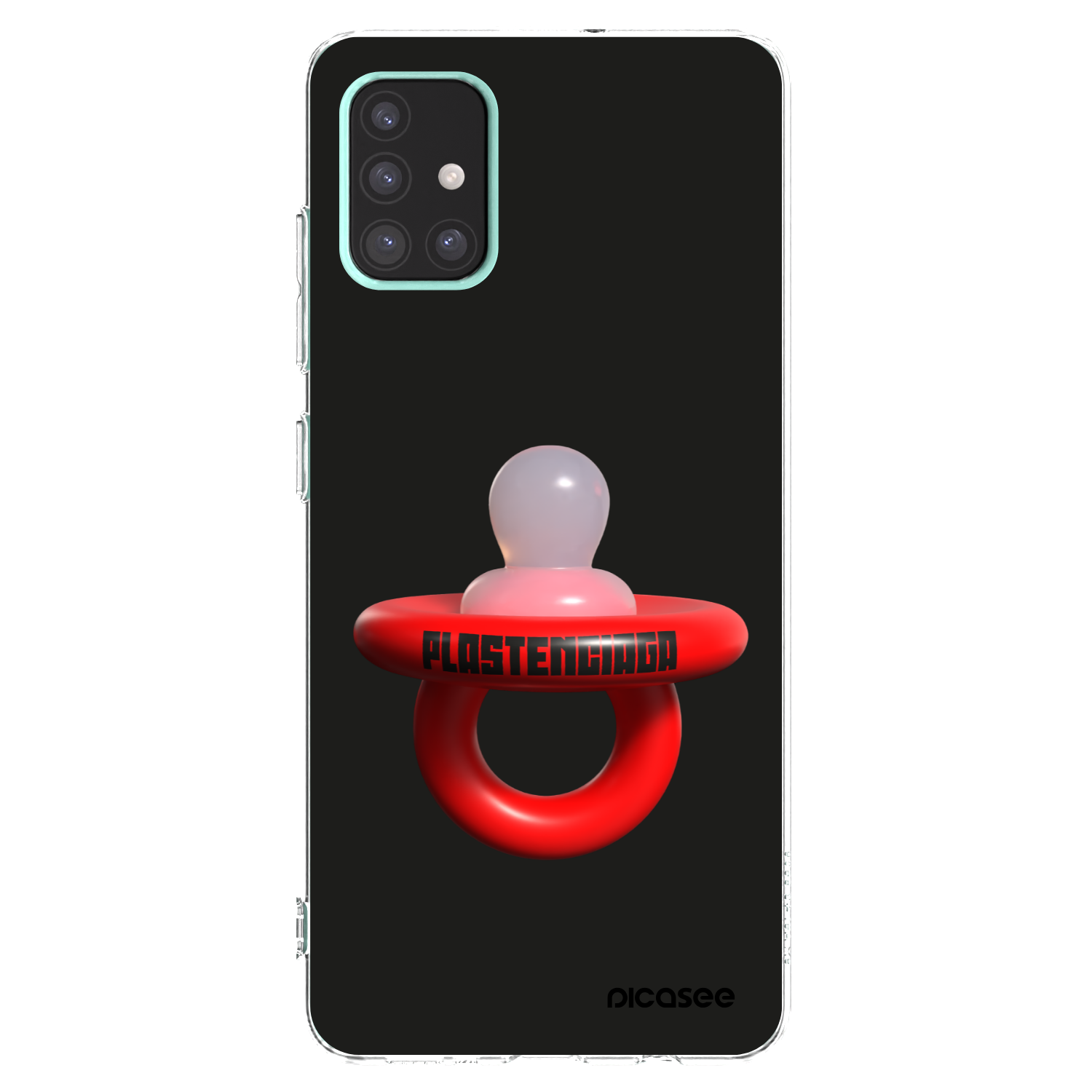 Picasee átlátszó szilikon tok az alábbi mobiltelefonokra Samsung Galaxy A51 A515F - Le Dudel