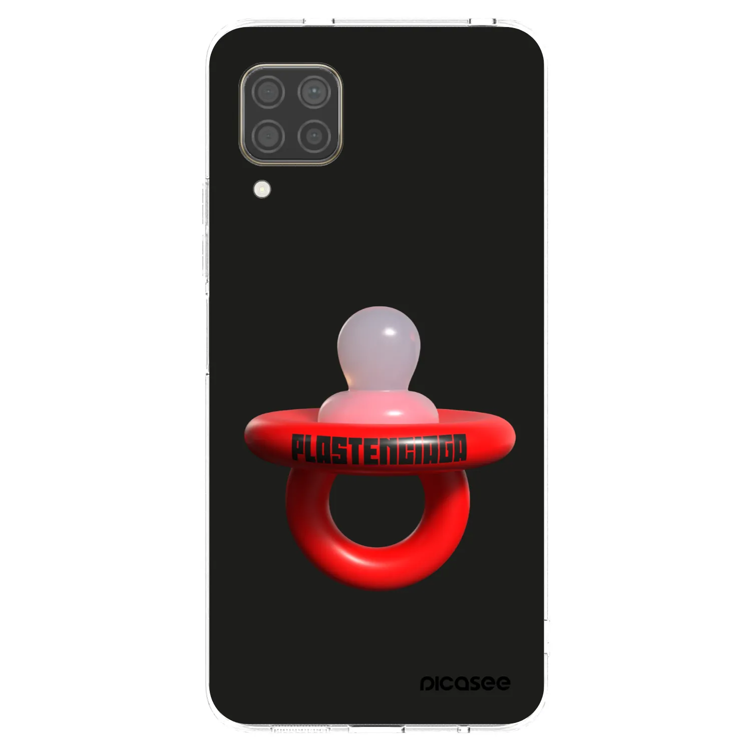 Picasee átlátszó szilikon tok az alábbi mobiltelefonokra Huawei P40 Lite - Le Dudel