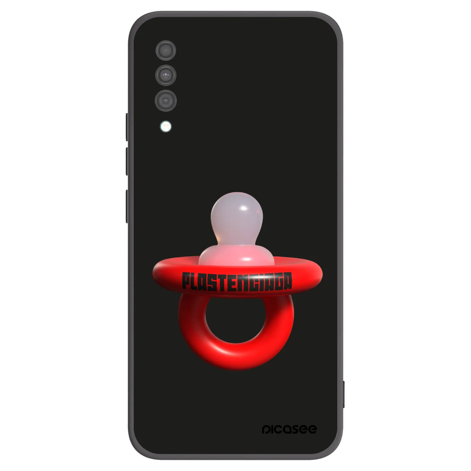 Picasee fekete szilikon tok az alábbi mobiltelefonokra Samsung Galaxy A30s A307F - Le Dudel
