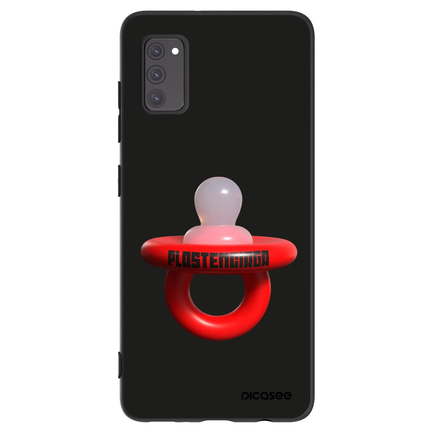 Picasee fekete szilikon tok az alábbi mobiltelefonokra Samsung Galaxy A41 A415F - Le Dudel