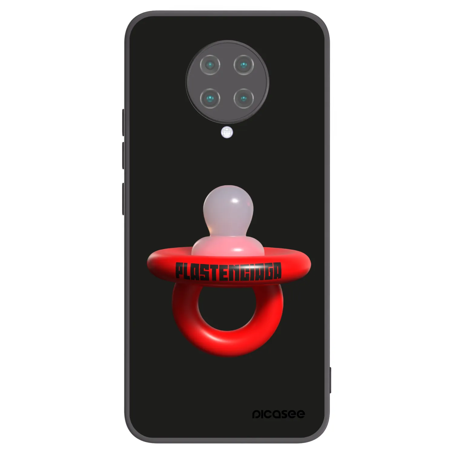 Picasee fekete szilikon tok az alábbi mobiltelefonokra Xiaomi Poco F2 Pro - Le Dudel