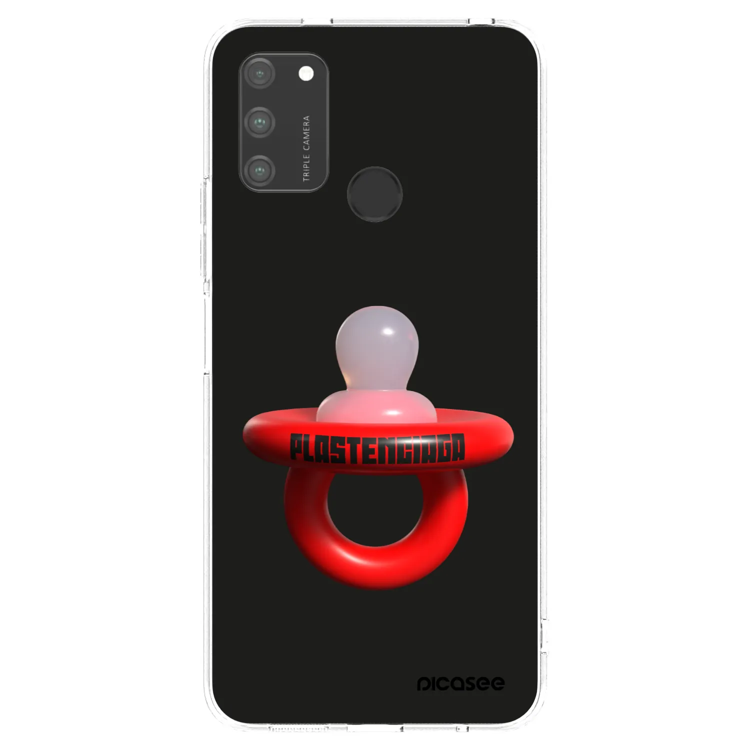 Picasee átlátszó szilikon tok az alábbi mobiltelefonokra Honor 9A - Le Dudel