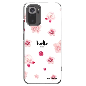 Picasee átlátszó szilikon tok az alábbi mobiltelefonokra Xiaomi Redmi Note 10S - Hello there