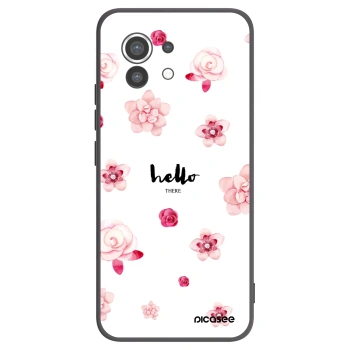 Picasee fekete szilikon tok az alábbi mobiltelefonokra Xiaomi Mi 11 - Hello there