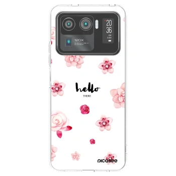 Picasee átlátszó szilikon tok az alábbi mobiltelefonokra Xiaomi Mi 11 Ultra - Hello there