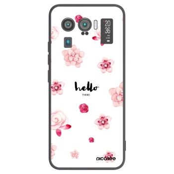 Picasee fekete szilikon tok az alábbi mobiltelefonokra Xiaomi Mi 11 Ultra - Hello there