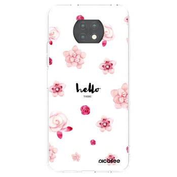 Picasee átlátszó szilikon tok az alábbi mobiltelefonokra Xiaomi Redmi Note 9T - Hello there