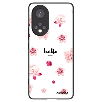 Picasee fekete szilikon tok az alábbi mobiltelefonokra Huawei Nova 9 - Hello there