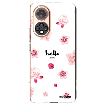 Picasee átlátszó szilikon tok az alábbi mobiltelefonokra Huawei Nova 9 - Hello there