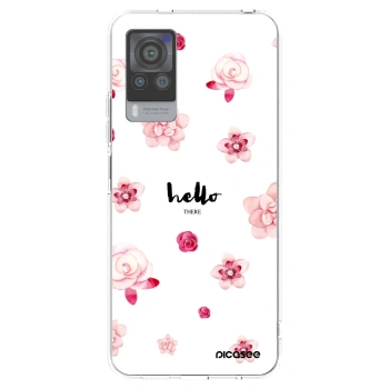 Picasee átlátszó szilikon tok az alábbi mobiltelefonokra Vivo X60 Pro 5G - Hello there