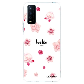 Picasee átlátszó szilikon tok az alábbi mobiltelefonokra Vivo Y11s - Hello there