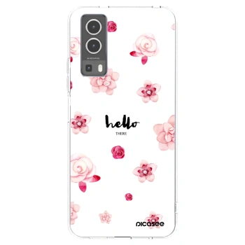 Picasee átlátszó szilikon tok az alábbi mobiltelefonokra Vivo Y72 5G - Hello there