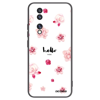 Picasee fekete szilikon tok az alábbi mobiltelefonokra Honor 70 - Hello there