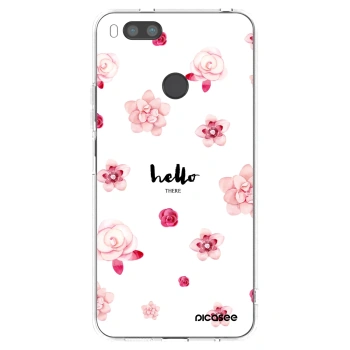 Picasee átlátszó szilikon tok az alábbi mobiltelefonokra Xiaomi Redmi A1 - Hello there