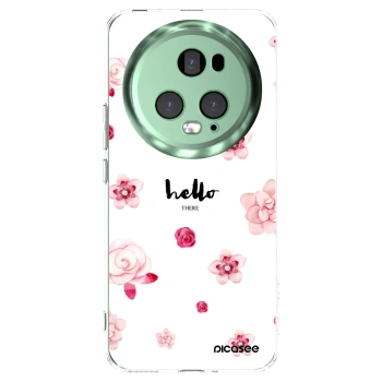 Picasee átlátszó szilikon tok az alábbi mobiltelefonokra Honor Magic5 Pro - Hello there