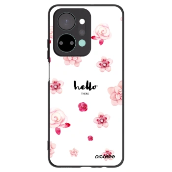 Picasee fekete szilikon tok az alábbi mobiltelefonokra Honor X7a - Hello there