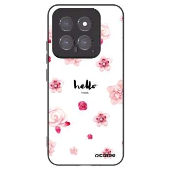 Picasee fekete szilikon tok az alábbi mobiltelefonokra Xiaomi 14 - Hello there