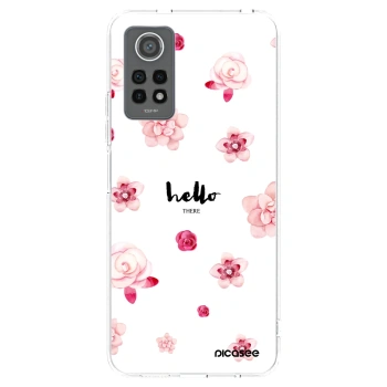 Picasee átlátszó szilikon tok az alábbi mobiltelefonokra Xiaomi Redmi Note 12 Pro 4G - Hello there