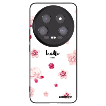 Picasee fekete szilikon tok az alábbi mobiltelefonokra Xiaomi 14 Ultra - Hello there