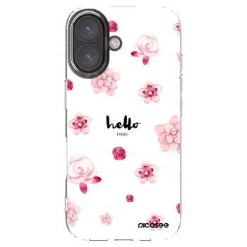 Picasee átlátszó szilikon tok az alábbi mobiltelefonokra Apple iPhone 16 - Hello there