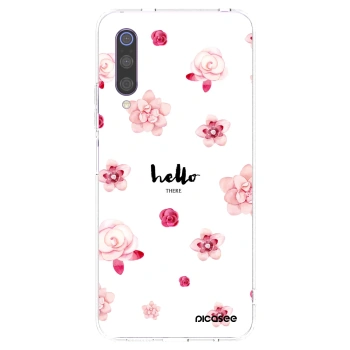 Picasee átlátszó szilikon tok az alábbi mobiltelefonokra Xiaomi Mi 9 - Hello there
