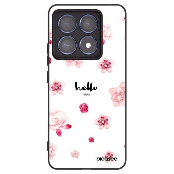 Picasee fekete szilikon tok az alábbi mobiltelefonokra Xiaomi 14T Pro - Hello there
